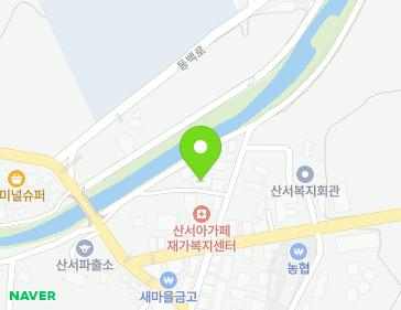 전북특별자치도 장수군 산서면 비행로 17-11 (산서교회) 지도