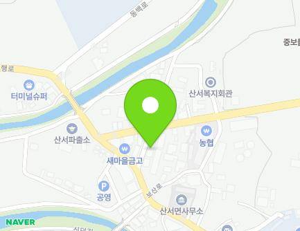 전북특별자치도 장수군 산서면 보산로 1868-6 (정동상회) 지도