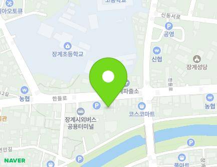 전북특별자치도 장수군 장계면 한들로 94 (장수장계우체국) 지도