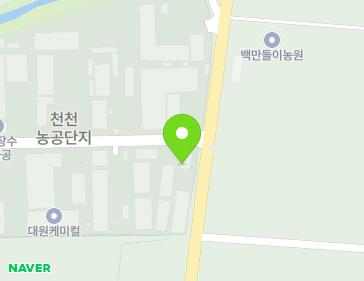 전북특별자치도 장수군 천천면 장천로 901-3 (농공단지관리사무실) 지도