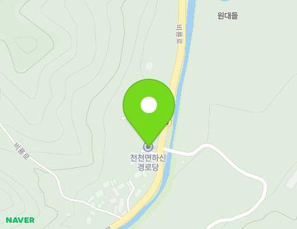 전북특별자치도 장수군 천천면 비룡로 356 (하신마을회관) 지도