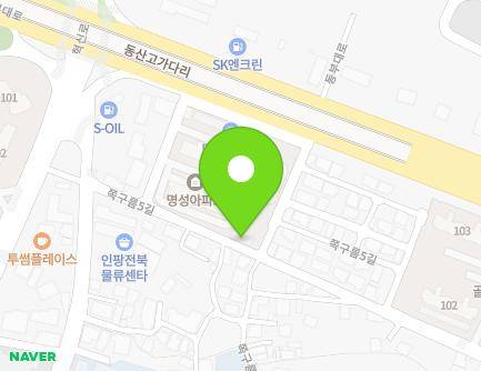 전북특별자치도 전주시 덕진구 쪽구름5길 15 (고랑동) 지도