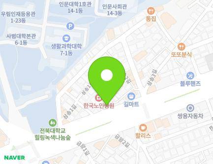 전북특별자치도 전주시 덕진구 백제대로 587-1 (금암동) 지도