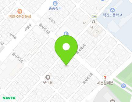 전북특별자치도 전주시 덕진구 들사평3길 16-7 (덕진동1가) 지도