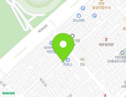 전북특별자치도 전주시 덕진구 떡전로 21 (덕진동1가, 풍년아파트) 지도