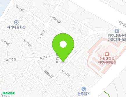전북특별자치도 전주시 덕진구 하가2길 22 (덕진동2가, 하가부인경로당) 지도