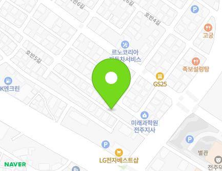 전북특별자치도 전주시 덕진구 호반1길 8-5 (덕진동2가, 제1종근린생활시설) 지도
