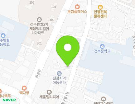 전북특별자치도 전주시 덕진구 쪽구름2길 17-2 (반월동, C&J빌라) 지도