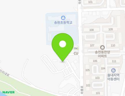 전북특별자치도 전주시 덕진구 와룡로 7-9 (송천동1가) 지도