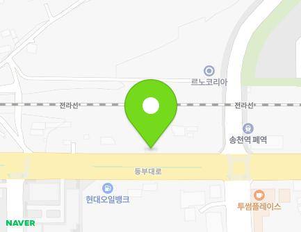 전북특별자치도 전주시 덕진구 동부대로 1164 (송천동2가) 지도