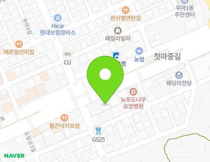 전북특별자치도 전주시 덕진구 백제대로 816 (우아동3가, 행복한보험) 지도