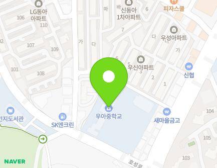 전북특별자치도 전주시 덕진구 호성로 6 (우아동3가, 전주우아중학교) 지도