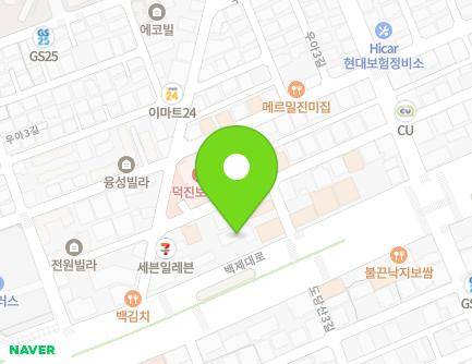 전북특별자치도 전주시 덕진구 백제대로 795 (우아동3가, 한국전기안전공사) 지도
