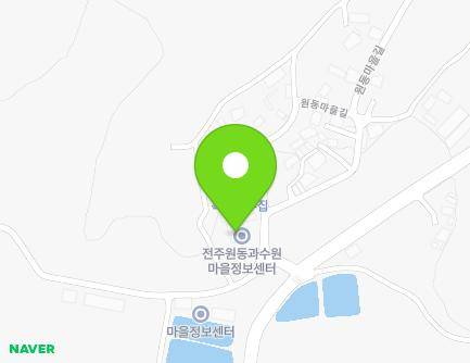 전북특별자치도 전주시 덕진구 원동마을길 48 (원동, 마을정보센터) 지도