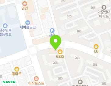 전북특별자치도 전주시 덕진구 정언신로 94 (인후동1가, 아중연세교회하니비베이커리) 지도