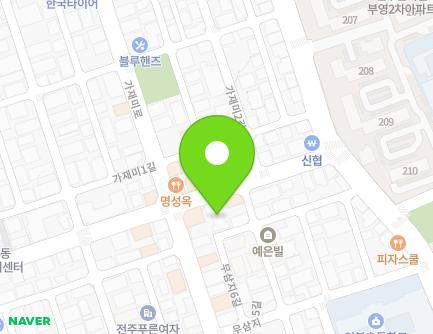 전북특별자치도 전주시 덕진구 구총목로 28 (인후동1가, 용진빌딩) 지도