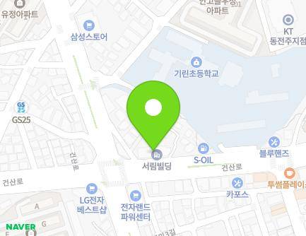 전북특별자치도 전주시 덕진구 건산로 193 (인후동1가) 지도