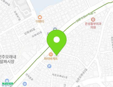 전북특별자치도 전주시 덕진구 작은모래내2길 6 (인후동2가, 전주침례교회교육관) 지도