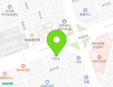 전북특별자치도 전주시 덕진구 백제대로 758 (인후동2가, 혜암빌딩) 지도