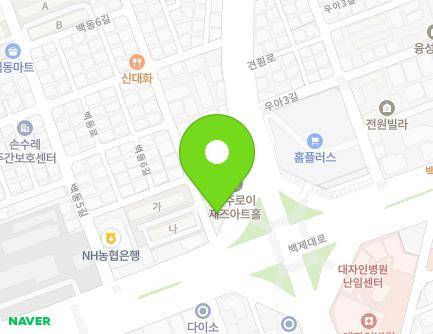 전북특별자치도 전주시 덕진구 견훤로 401 (인후동2가, 타이어뱅크) 지도