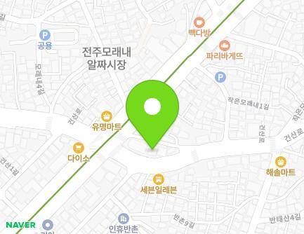 전북특별자치도 전주시 덕진구 건산로 71 (인후동2가) 지도