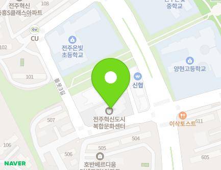 전북특별자치도 전주시 덕진구 틀못1길 20 (장동, 전주혁신도시복합혁신센터) 지도