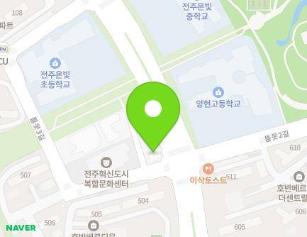 전북특별자치도 전주시 덕진구 안전로 195 (장동) 지도