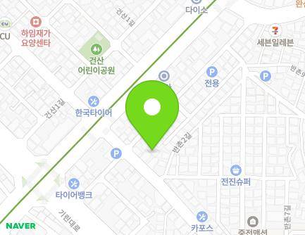 전북특별자치도 전주시 덕진구 권삼득로 108 (진북동) 지도