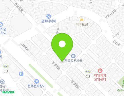 전북특별자치도 전주시 덕진구 권삼득로 141-1 (진북동) 지도