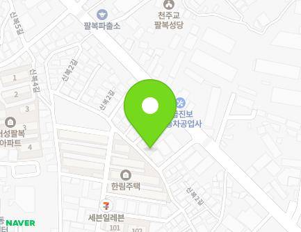 전북특별자치도 전주시 덕진구 신복2길 22 (팔복동1가) 지도