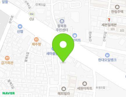 전북특별자치도 전주시 덕진구 추천6길 7 (팔복동2가) 지도
