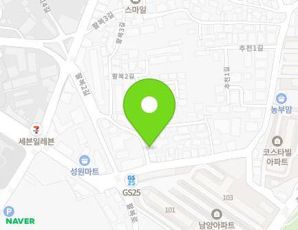전북특별자치도 전주시 덕진구 팔복1길 7-6 (팔복동2가, 복지여자경로당) 지도