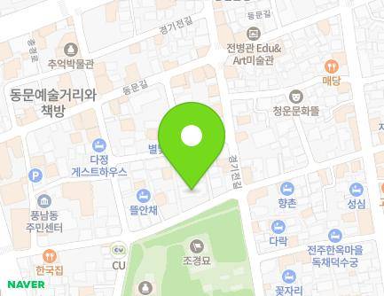 전북특별자치도 전주시 완산구 어진길 86 (경원동2가, 원각선원) 지도