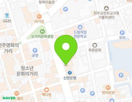 전북특별자치도 전주시 완산구 팔달로 208 (경원동3가, 전북은행) 지도