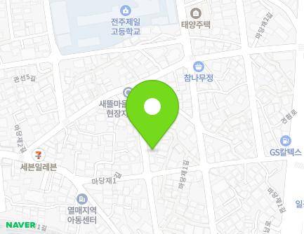 전북특별자치도 전주시 완산구 마당재1길 22-4 (남노송동, 라온빌) 지도
