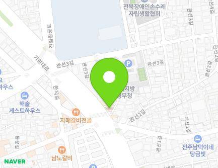전북특별자치도 전주시 완산구 기린대로 120 (남노송동) 지도