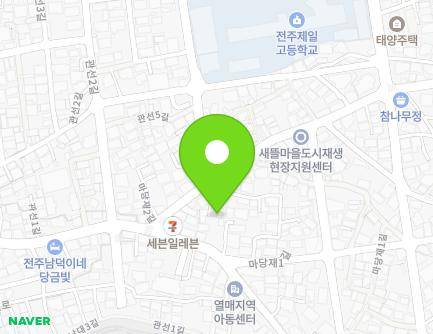 전북특별자치도 전주시 완산구 마당재2길 73-7 (남노송동) 지도