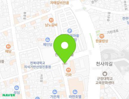 전북특별자치도 전주시 완산구 어진길 17 (남노송동) 지도