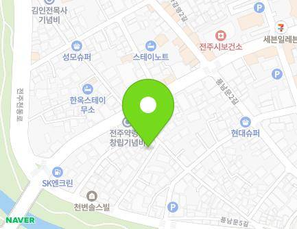 전북특별자치도 전주시 완산구 풍남문5길 21-4 (다가동2가) 지도