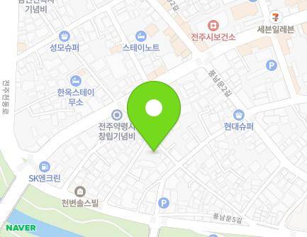 전북특별자치도 전주시 완산구 풍남문5길 21-7 (다가동2가) 지도