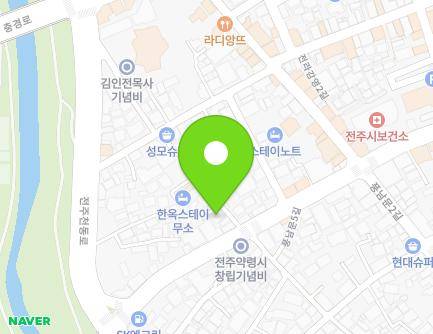 전북특별자치도 전주시 완산구 전라감영1길 3 (다가동2가) 지도