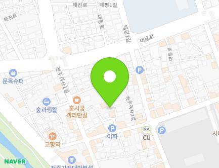 전북특별자치도 전주시 완산구 전주객사1길 80-27 (다가동4가) 지도