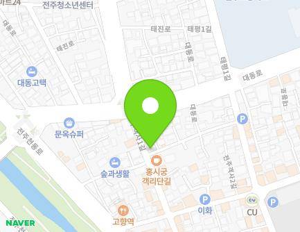 전북특별자치도 전주시 완산구 전주객사1길 98 (다가동4가) 지도