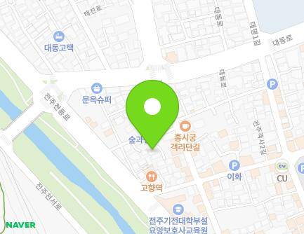 전북특별자치도 전주시 완산구 전주객사1길 95-17 (다가동4가) 지도