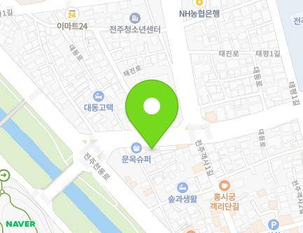 전북특별자치도 전주시 완산구 대동로 12 (다가동4가) 지도