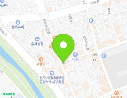 전북특별자치도 전주시 완산구 전주객사1길 80 (다가동4가) 지도
