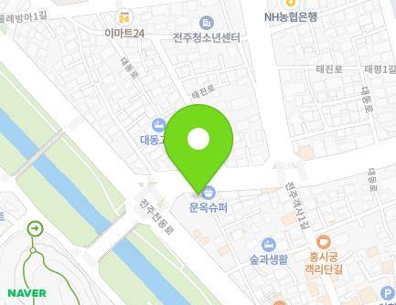 전북특별자치도 전주시 완산구 대동로 6 (다가동4가) 지도