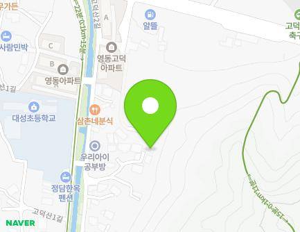 전북특별자치도 전주시 완산구 고덕산2길 27-13 (대성동) 지도