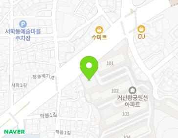 전북특별자치도 전주시 완산구 장승배기로 396 (동서학동, 거산황궁아파트) 지도