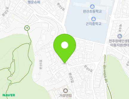 전북특별자치도 전주시 완산구 완산5길 44 (동완산동) 지도